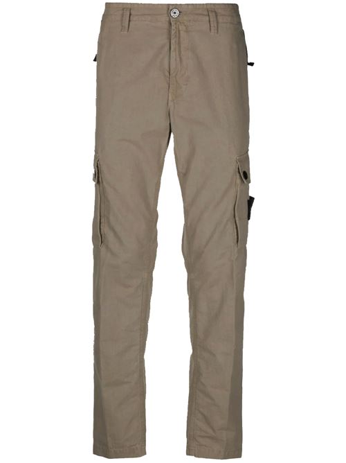 Pantaloni cotone grigio antracite Stone Island | 8015303WAV0192